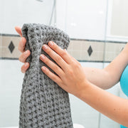 Silverthread Hand Towels - Grey
